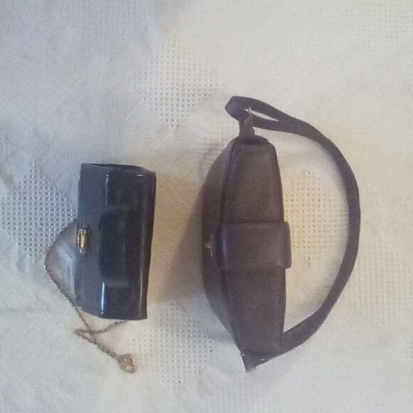 VTG Cosette And Frenchy Of California Leather Box Like Bags. - Picture 6 of 12